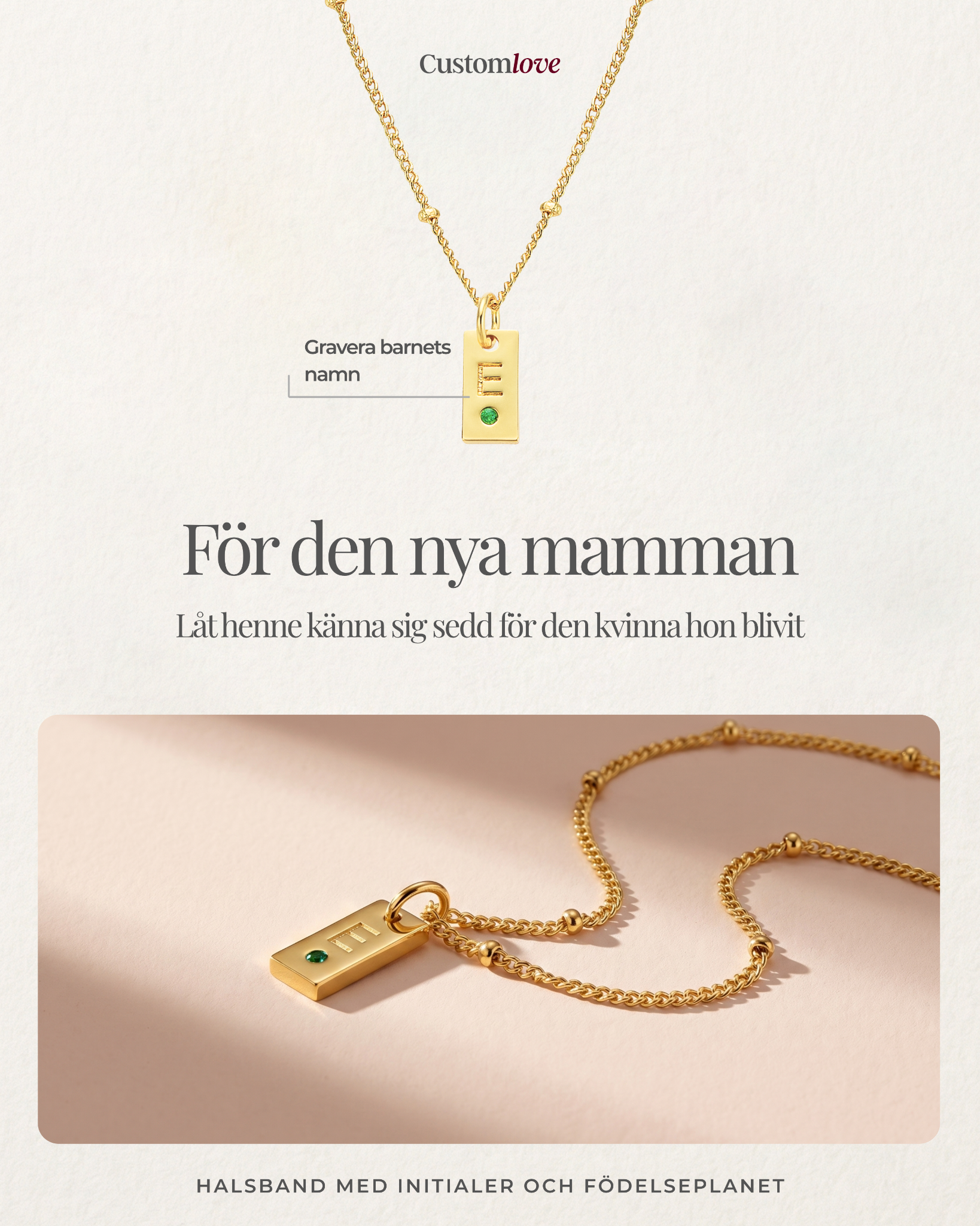 Customlove Facebook ad