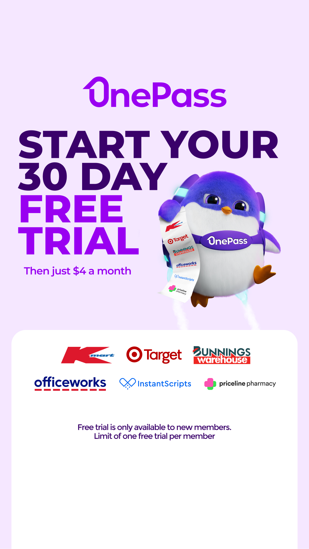 OnePass Facebook ad from Jan 29, 2026