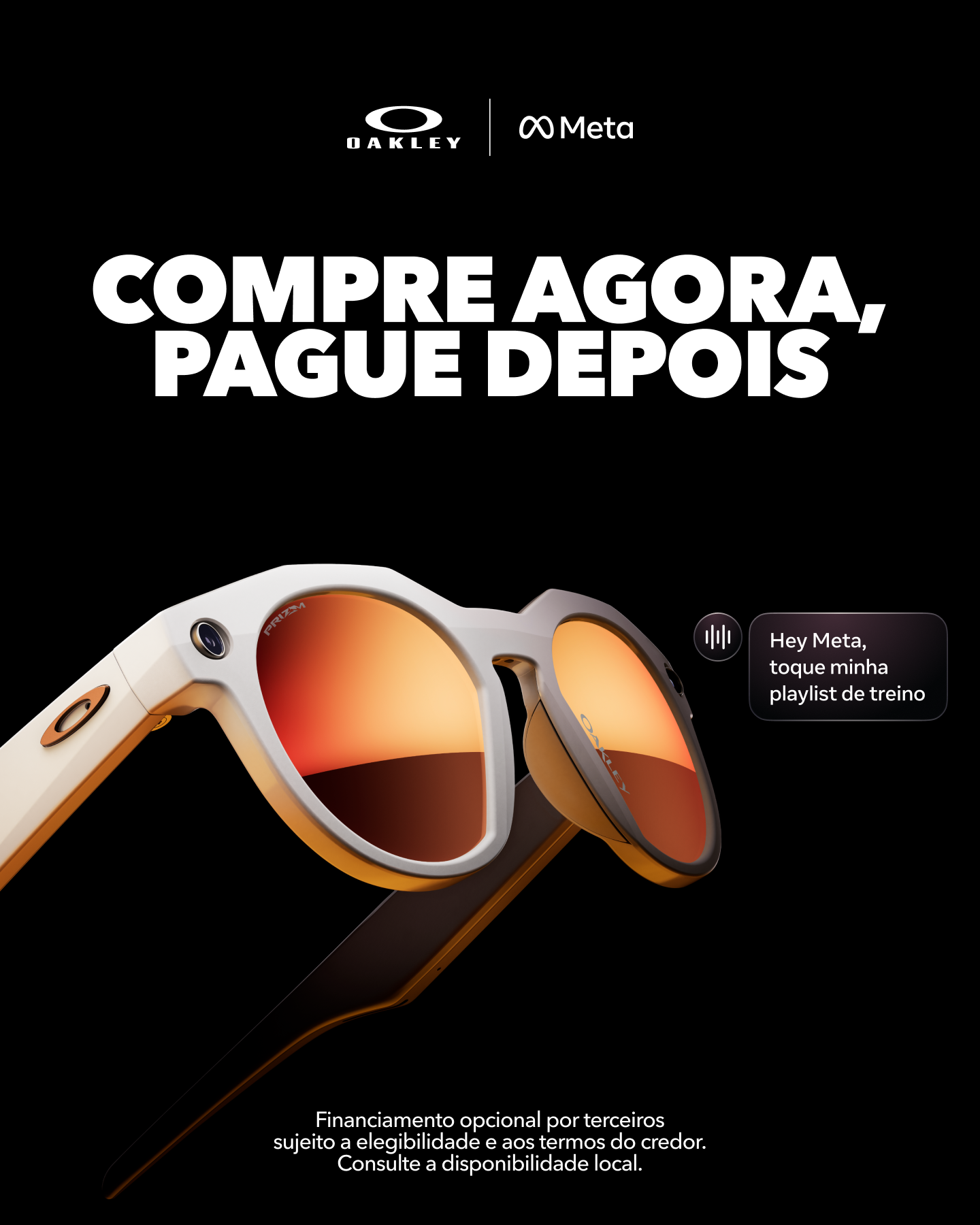 Oakley Meta Facebook ad