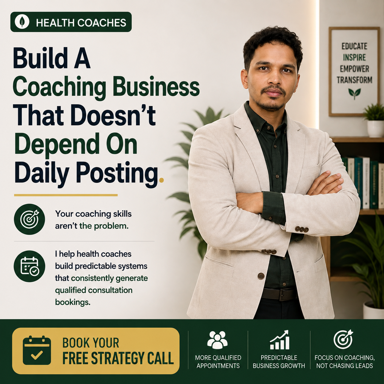 Scalzeno Facebook ad: Get More Qualified Paid Consultation Bookings
