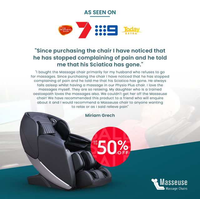 Masseuse Massage Chairs Facebook ad
