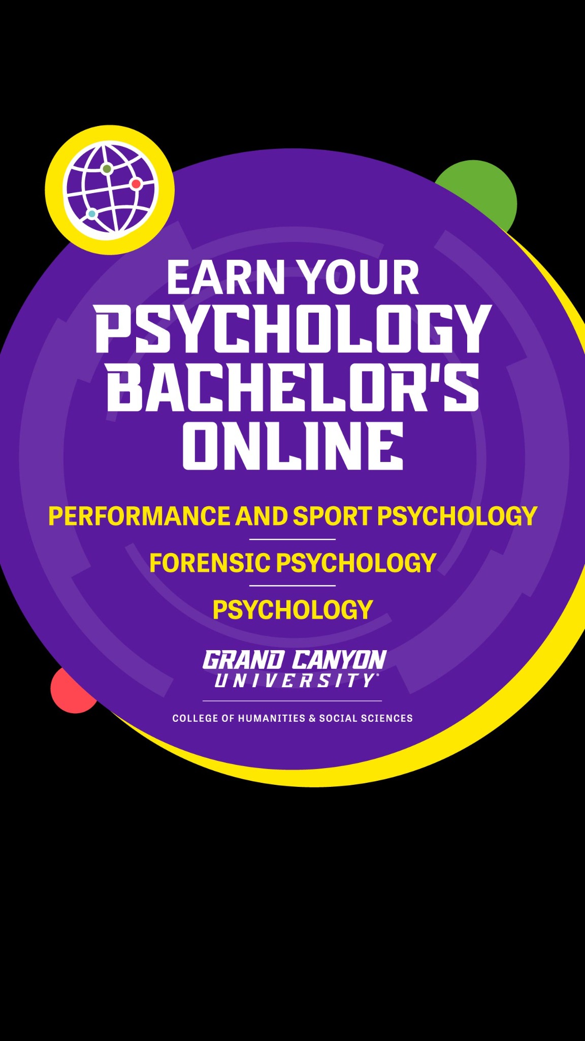 Grand Canyon University Facebook ad