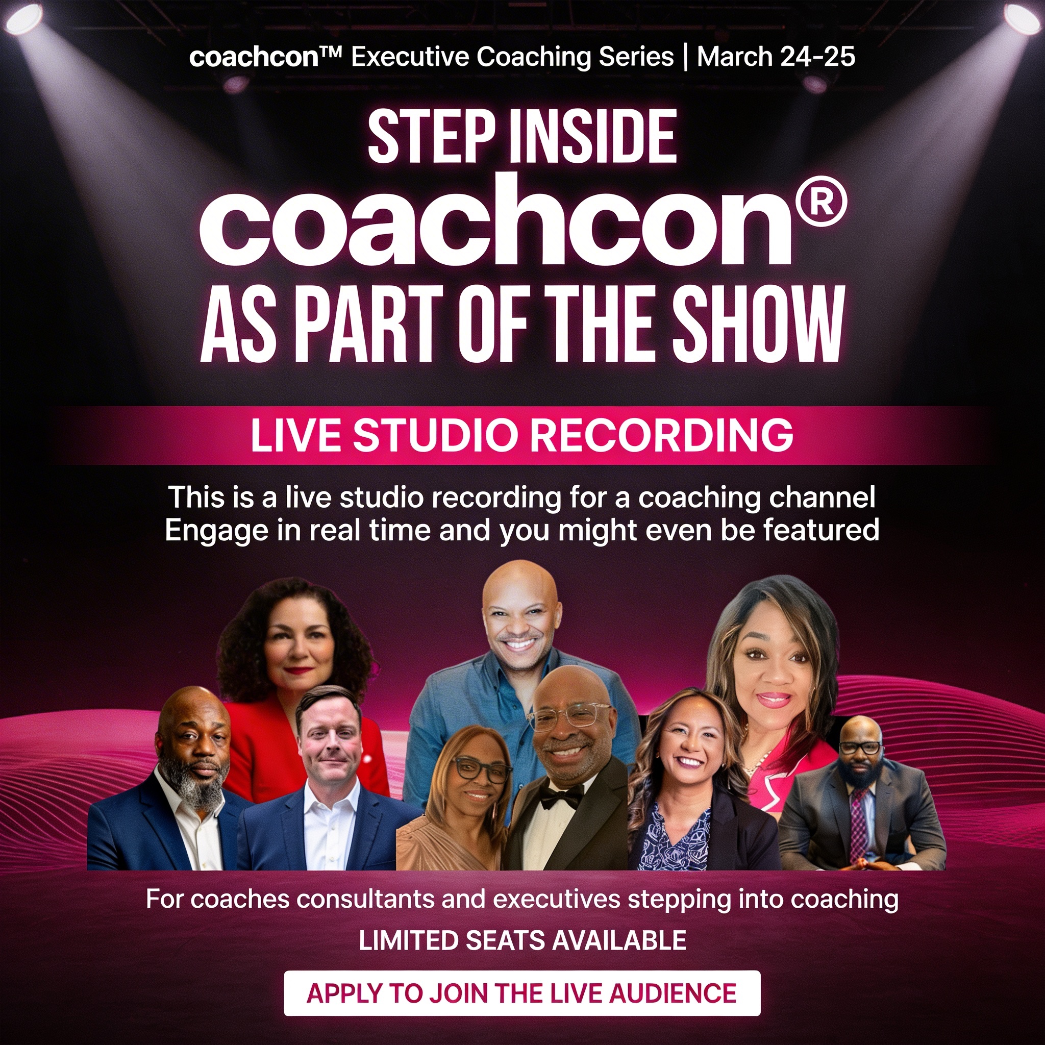 Coachcon: The Business of Coaching Facebook ad from Mar 21, 2026