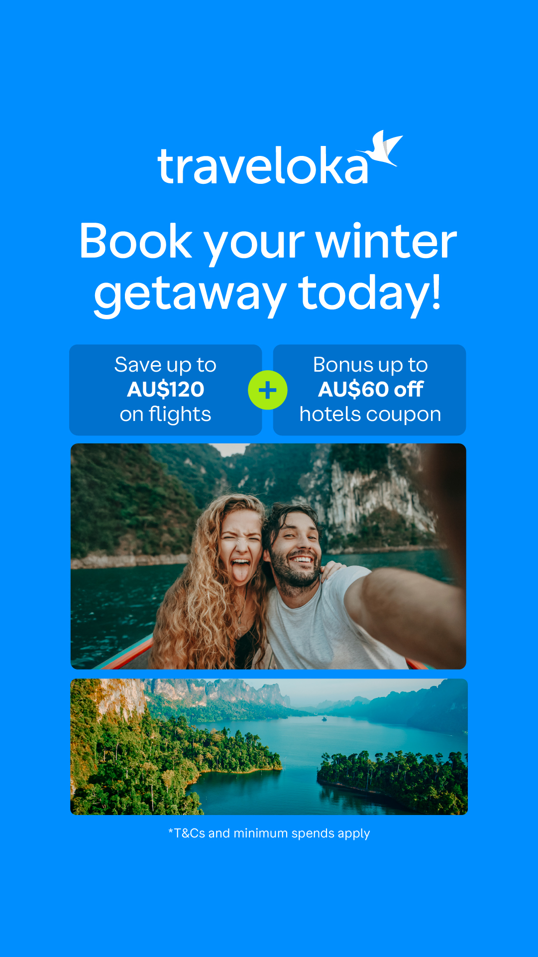 Traveloka Facebook ad from May 18, 2026