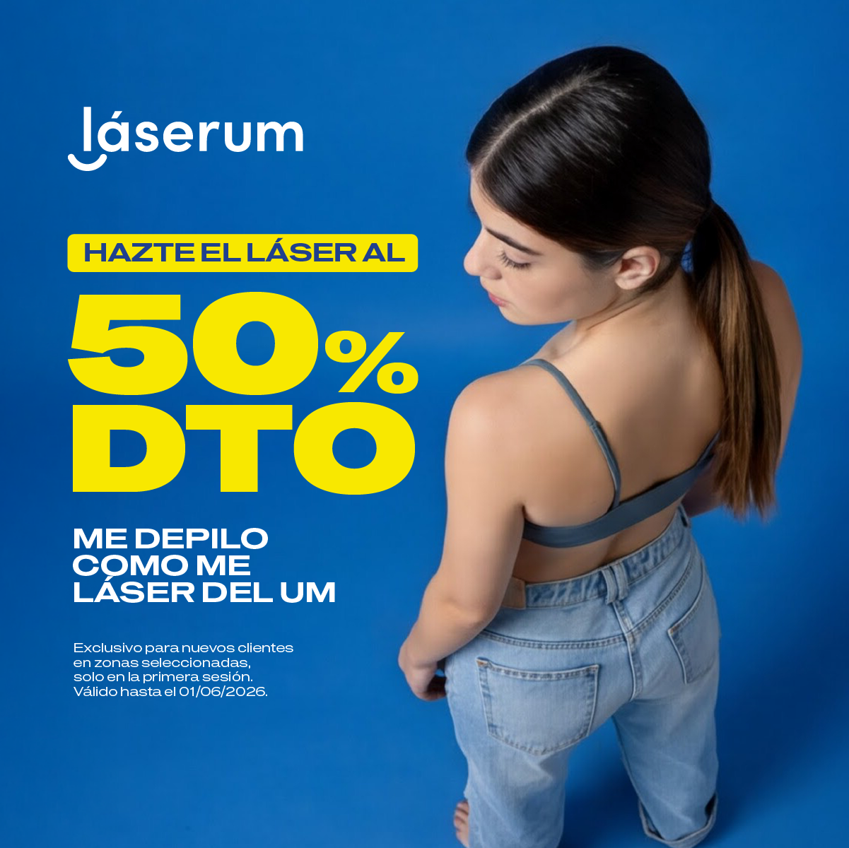 Láserum Facebook ad