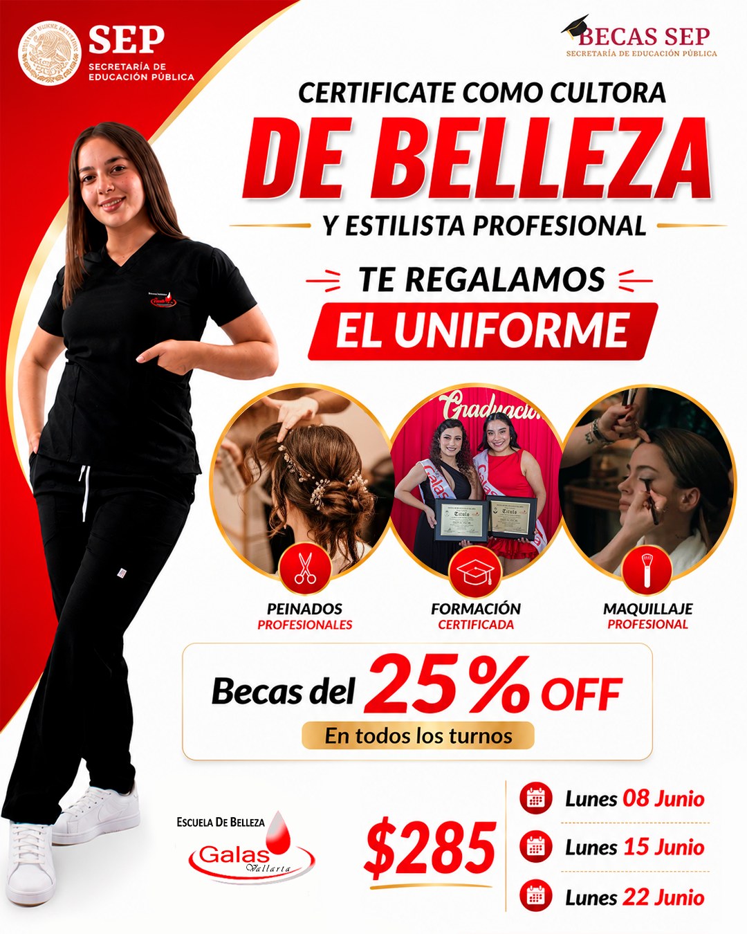 Escuela De Belleza Galas Vallarta Facebook ad: . πΎ π π π π π πβ¦