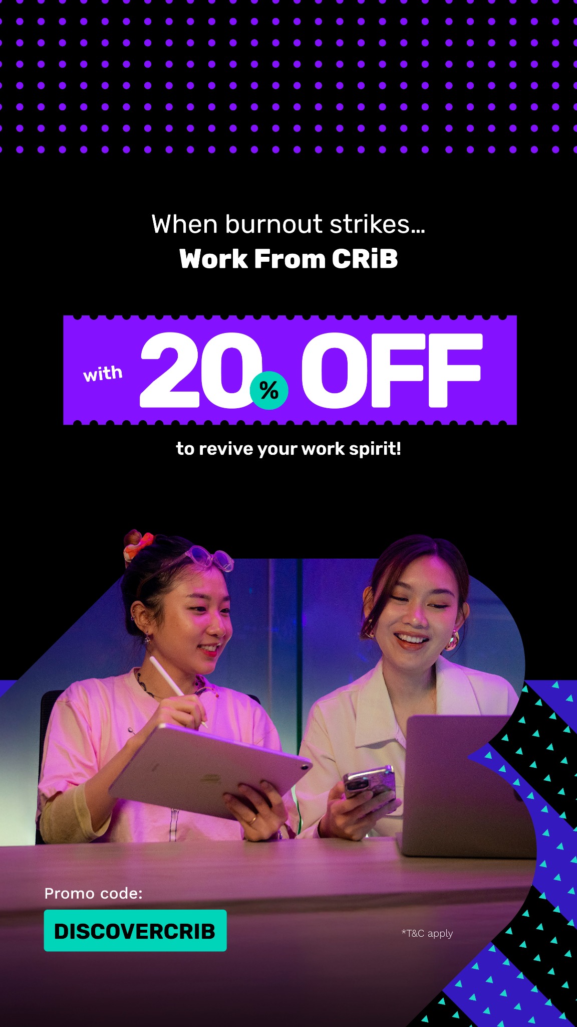 CRiB Kuningan Facebook ad from Oct 16, 2025