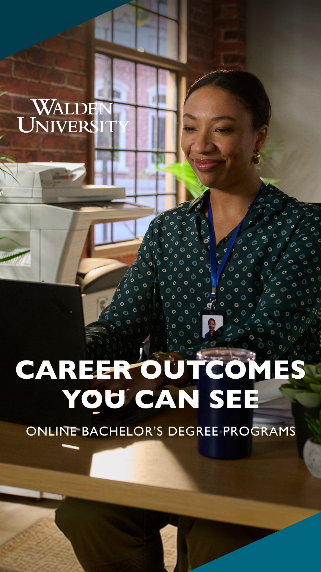 Walden University Facebook ad