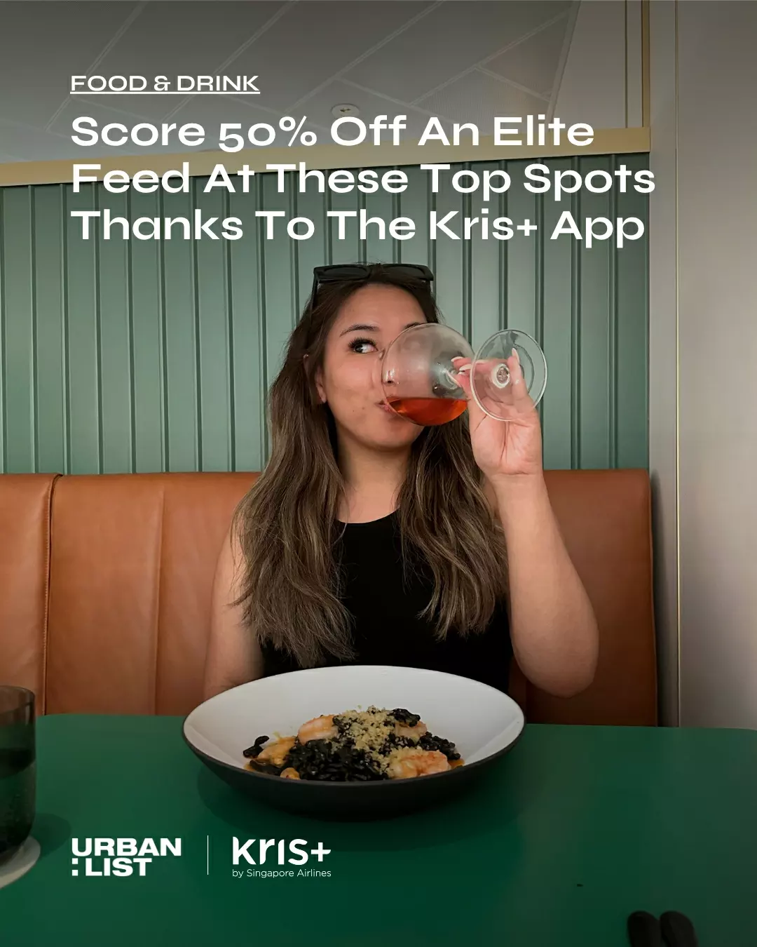 Urban List Melbourne Facebook ad: If you love dining out, you're gonna love…