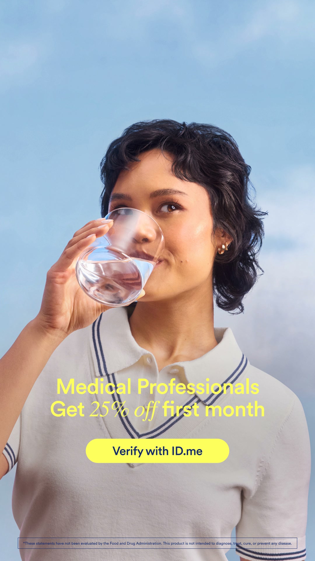 Ritual Facebook ad: Medical provider's get 25% off Ritual.