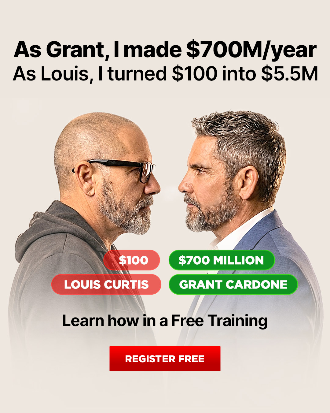 Grant Cardone Facebook ad