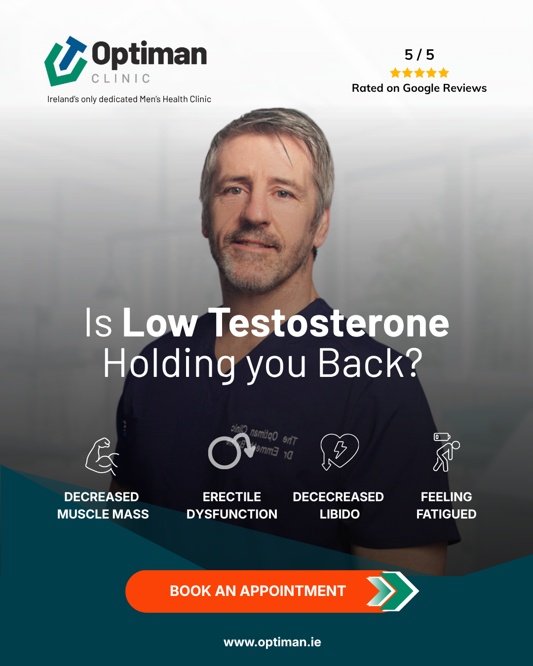 Optiman Clinic Facebook ad