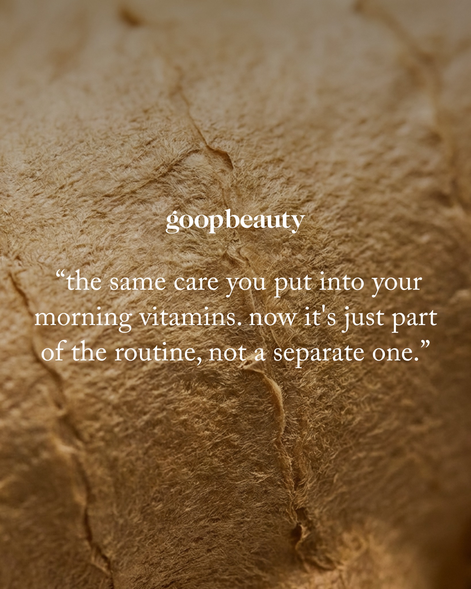 goop Facebook ad