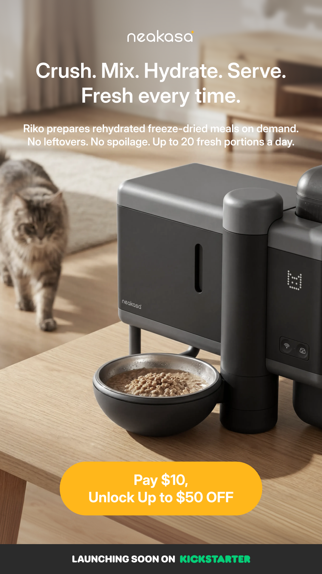 Neakasa Facebook ad