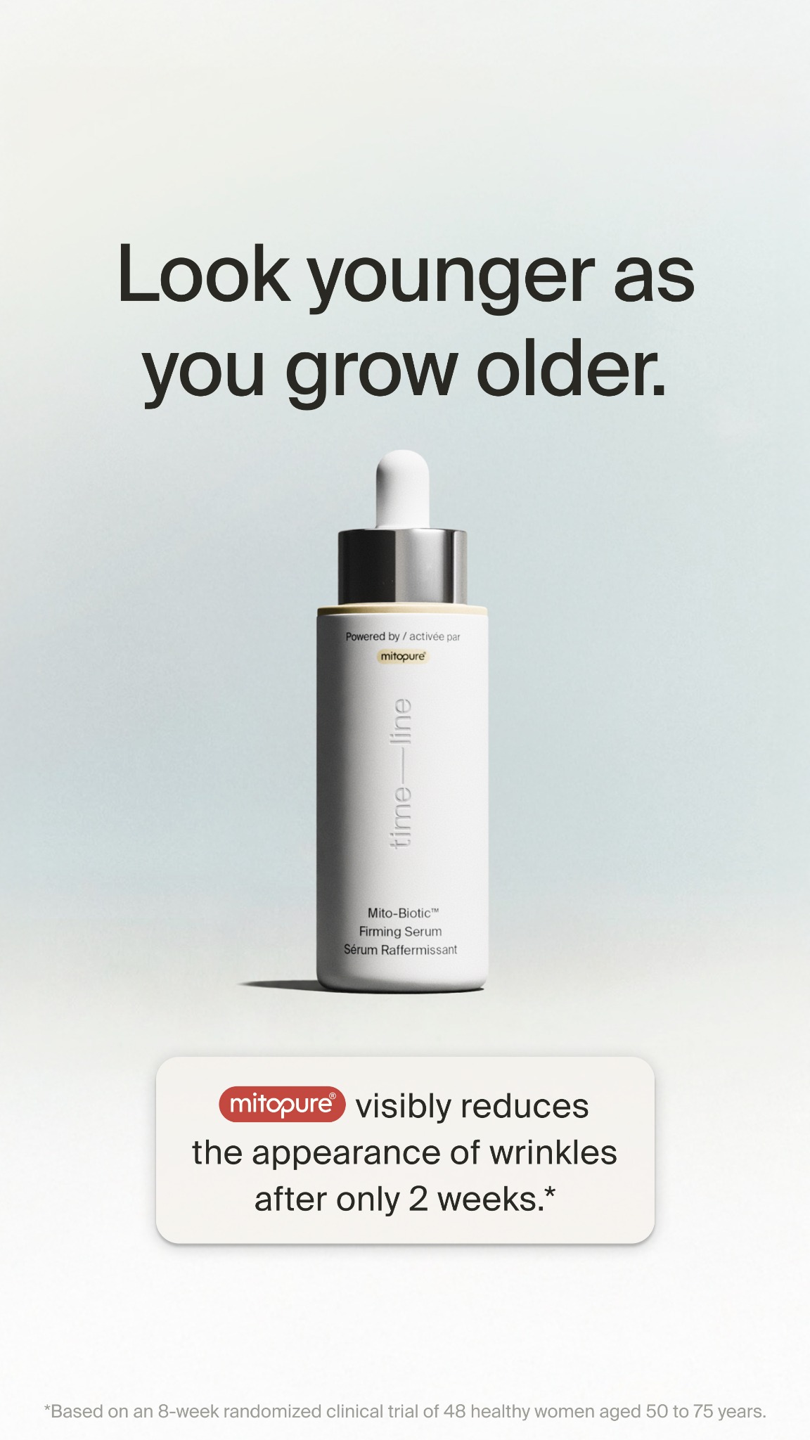 Timeline Longevity Facebook ad