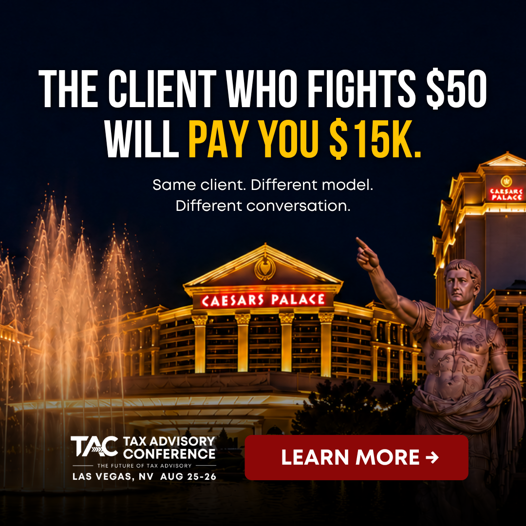 Tax Maverick Facebook ad from Jul 7, 2026