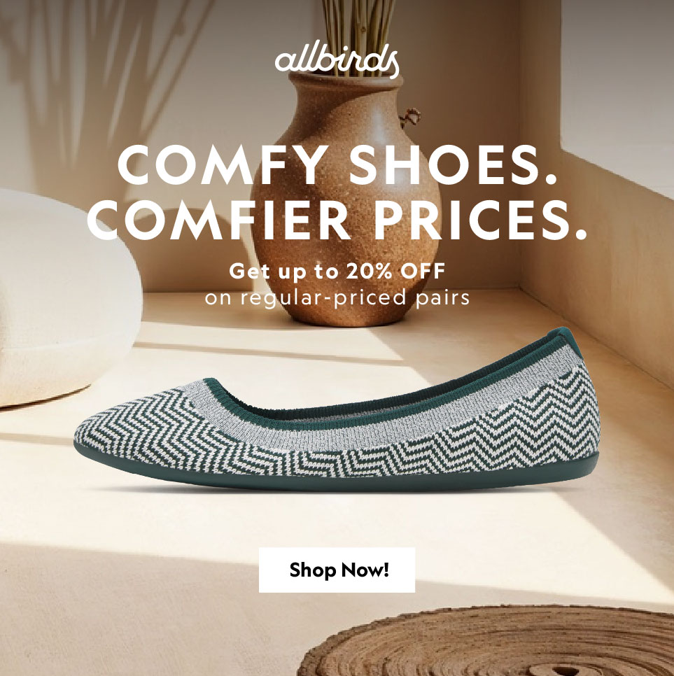 Allbirds Singapore Facebook ad: Allbirds on Sale!