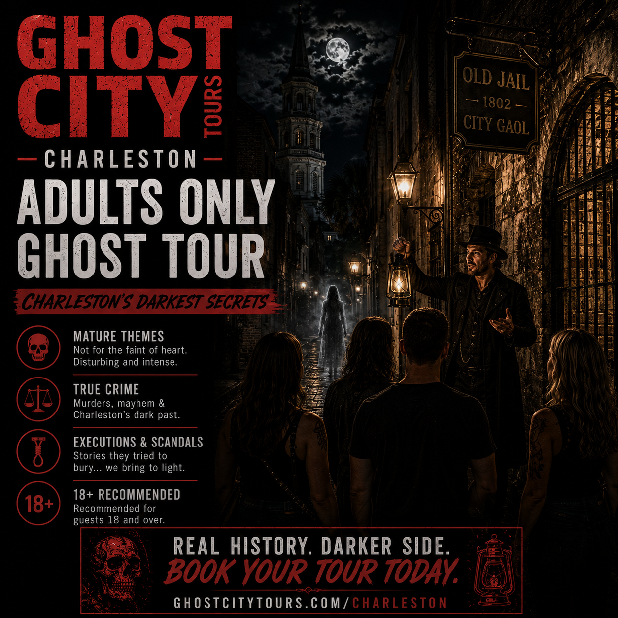 Ghost City Tours Facebook ad