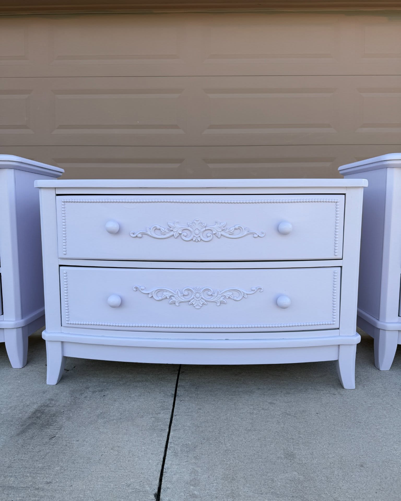 Zhenya Khodar Facebook ad: Artisan Lavender Dresser, Statement Piece (Matching…