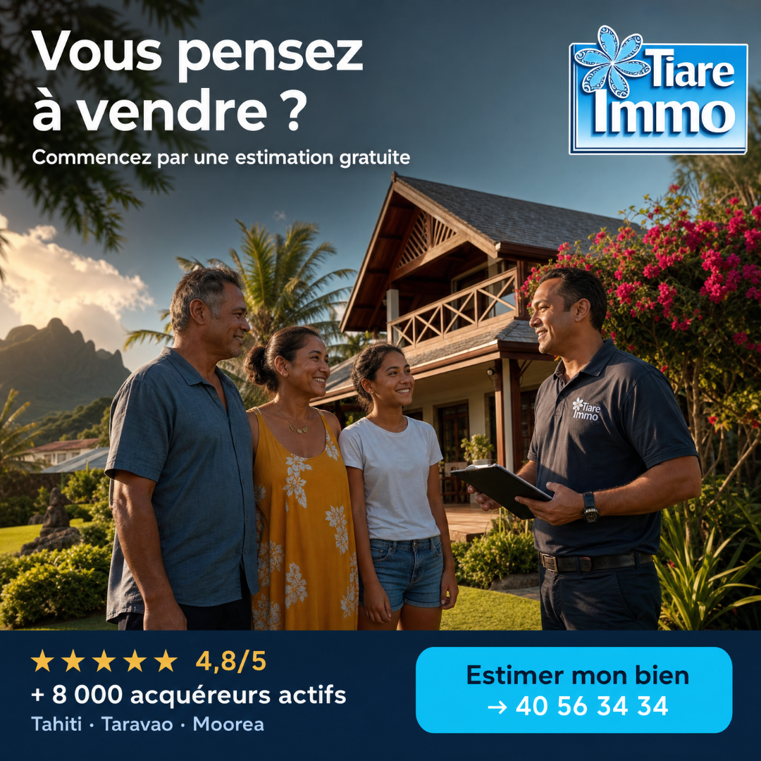 Tiare Immo Papara Facebook ad
