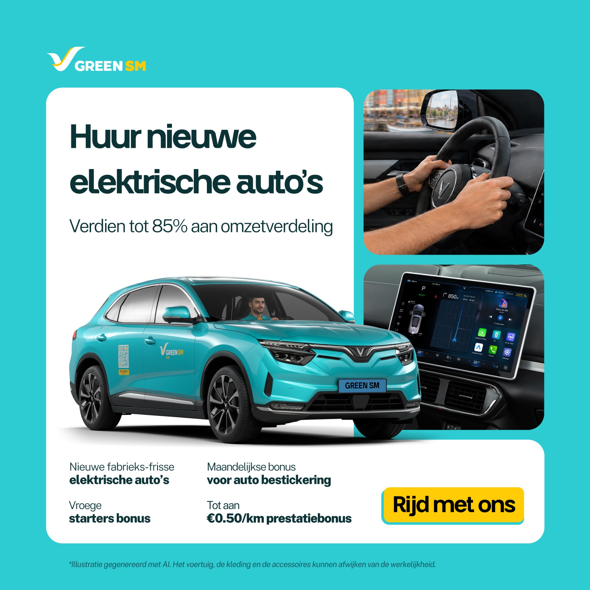 Green SM Drivers Netherlands Facebook ad from Jul 31, 2026