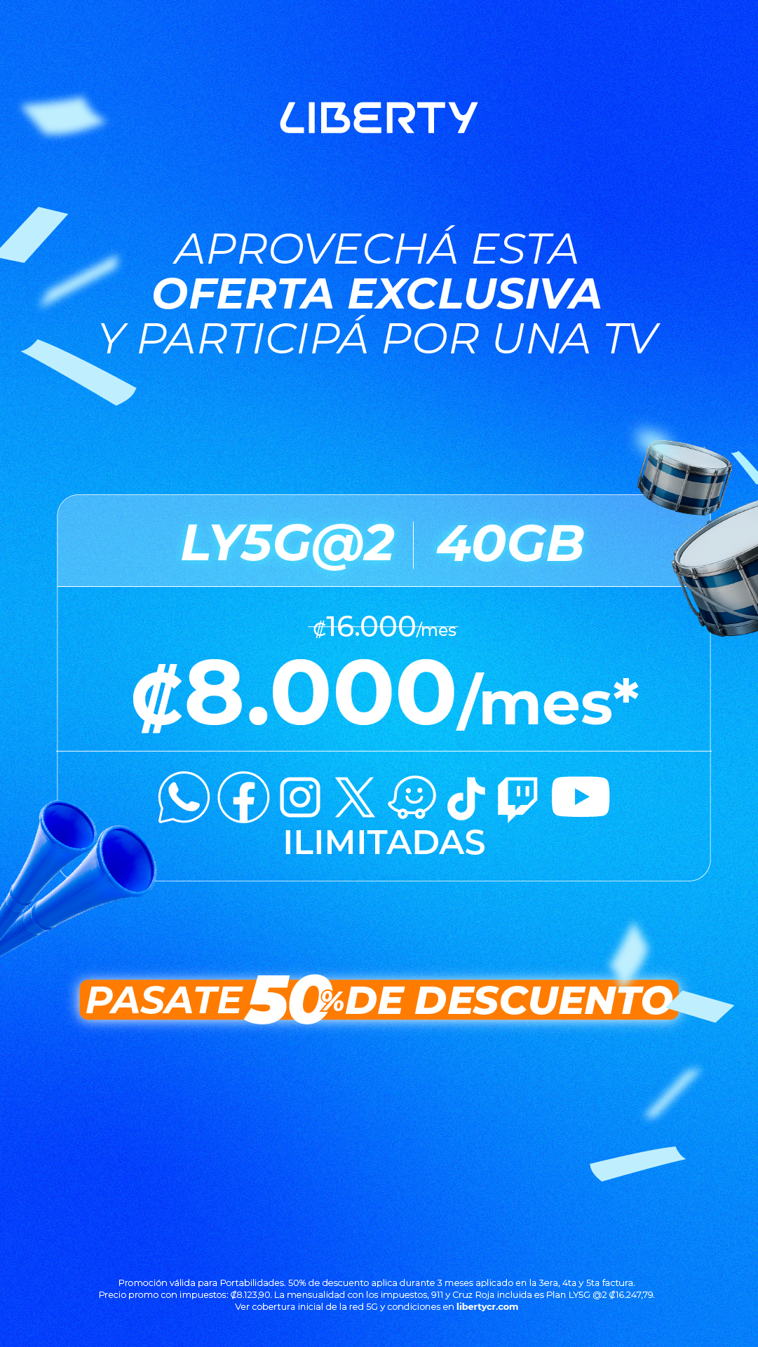 Liberty Costa Rica Facebook ad from Jun 18, 2026