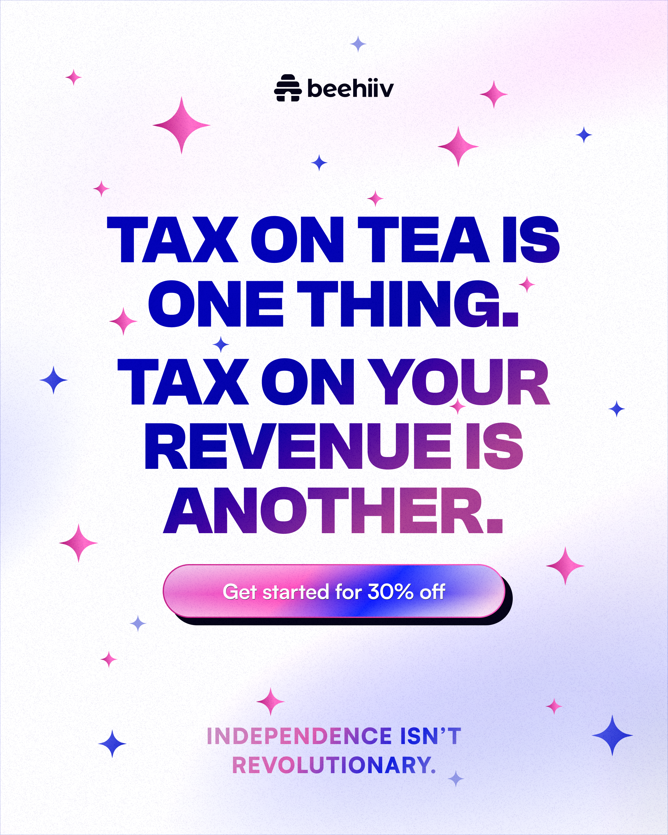beehiiv Facebook ad