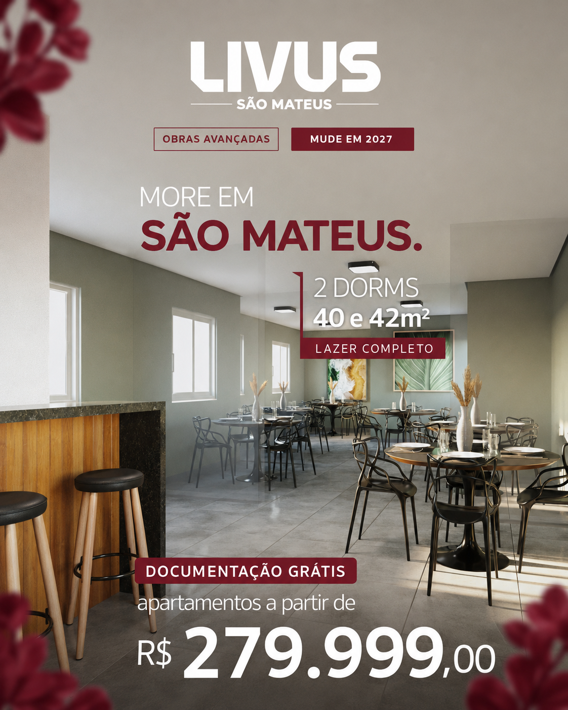 Livus Incorporadora Facebook ad: Sua nova casa com entrada facilitada!