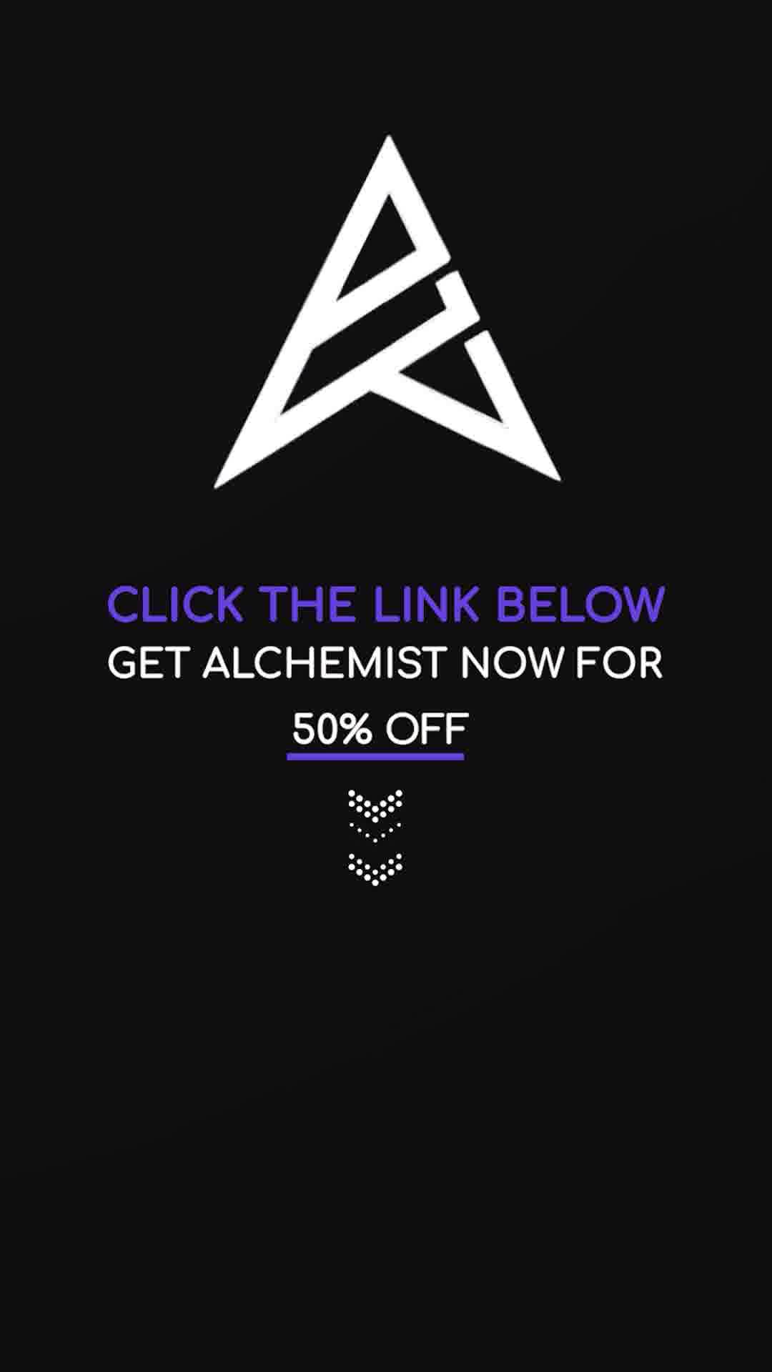The Algorithmic Trading Facebook ad: Get Alchemist