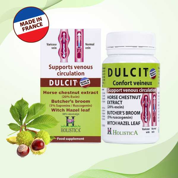 Dulcit- Giãn Tĩnh Mạch Chi Facebook ad: DULCIT từ Holistica Pháp chính hãng