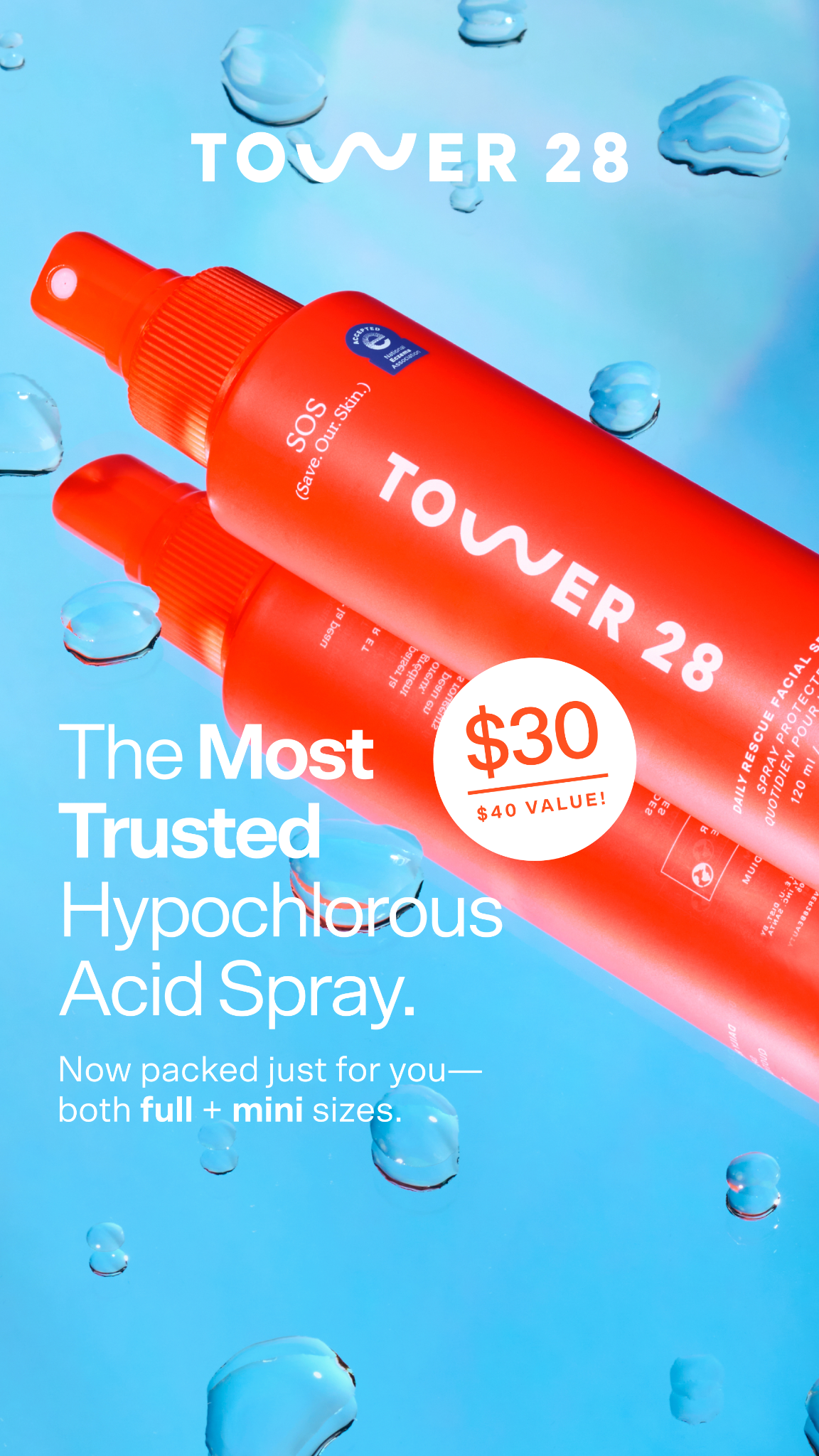Tower 28 Beauty Facebook ad