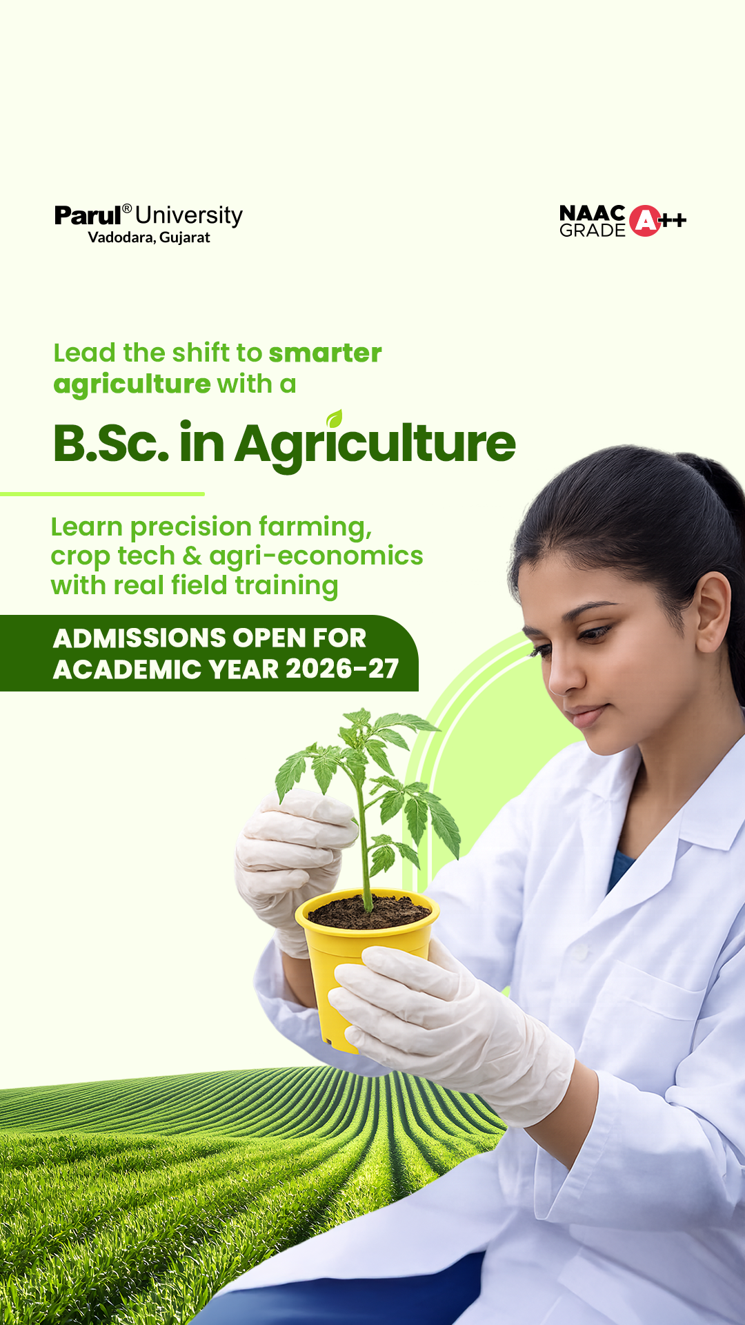 Parul University Facebook ad