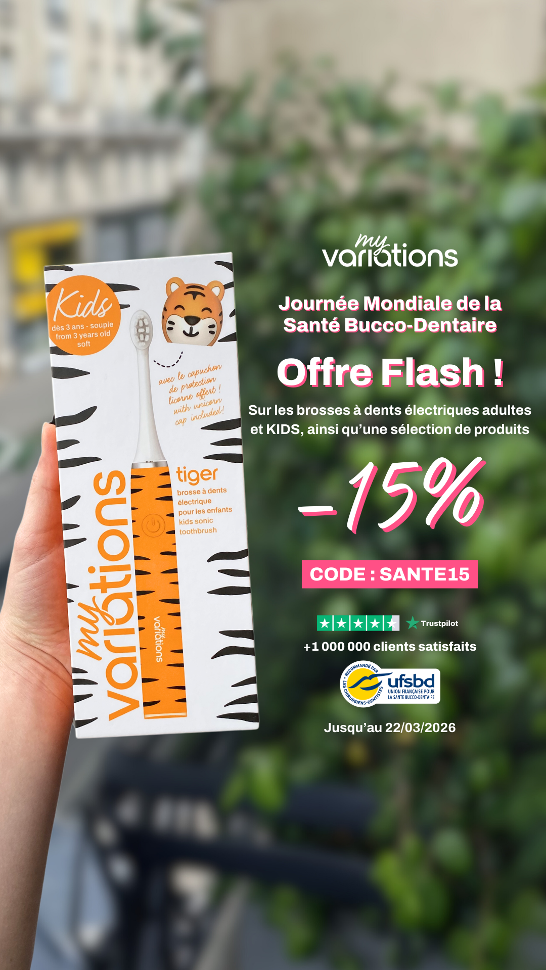 My Variations Facebook ad