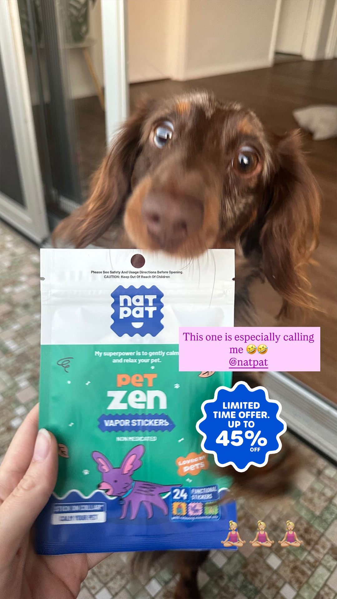NATPAT - Natural Patch Co. Facebook ad