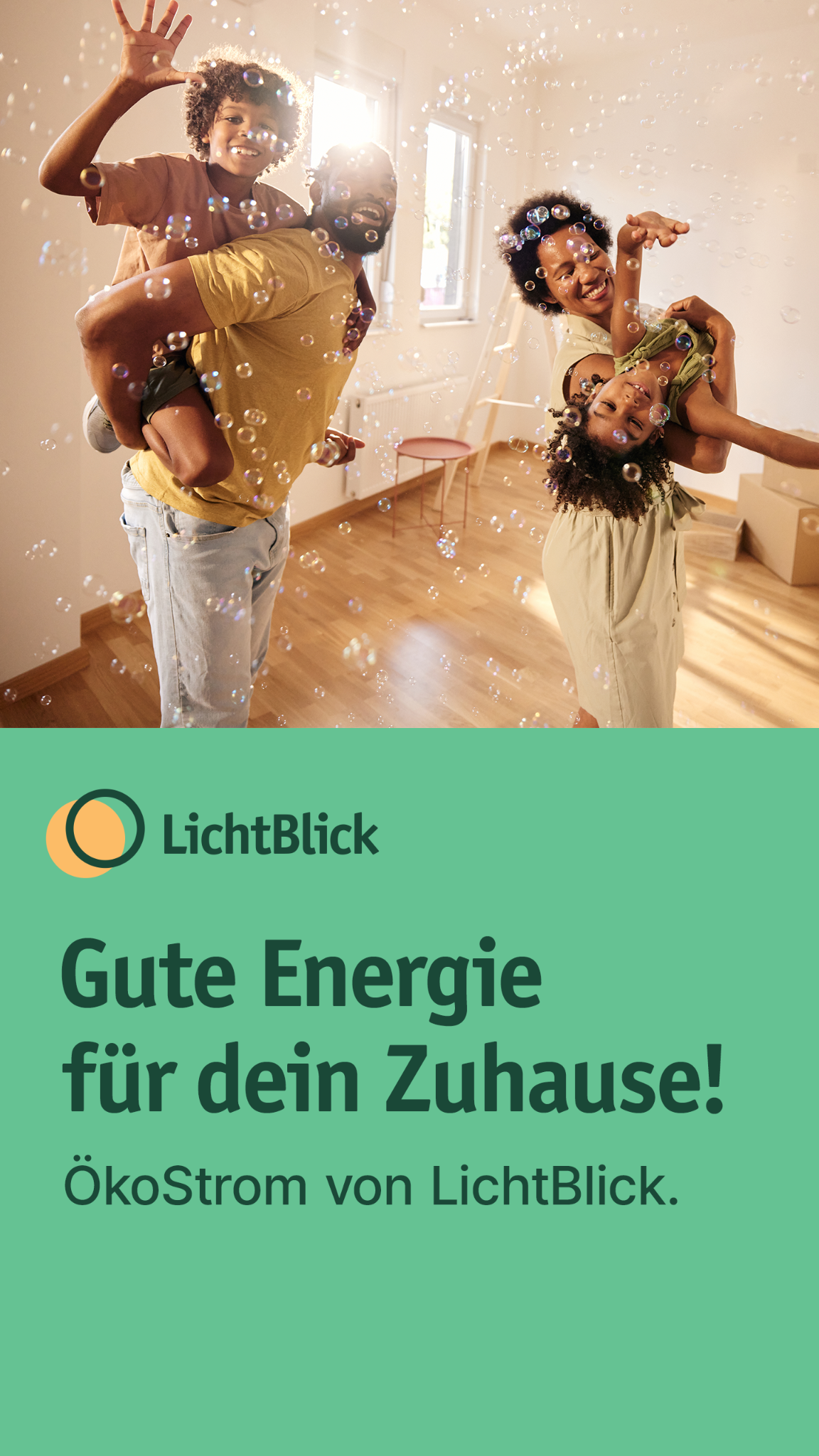 LichtBlick Facebook ad