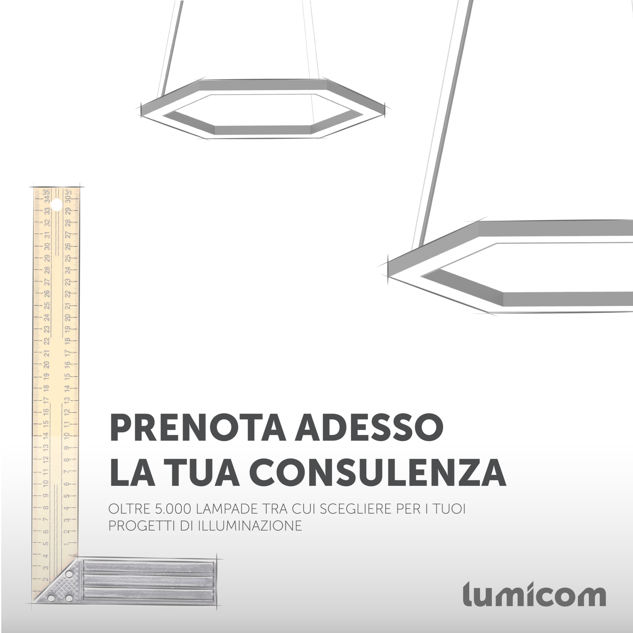 Lumicom Facebook ad: Prenota la tua consulenza gratuita