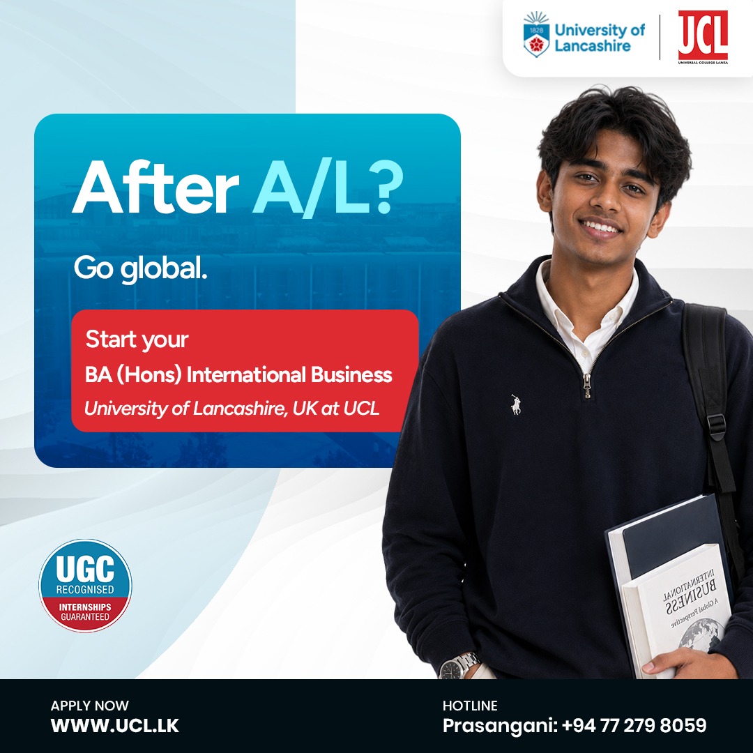 UCL SRI LANKA Facebook ad