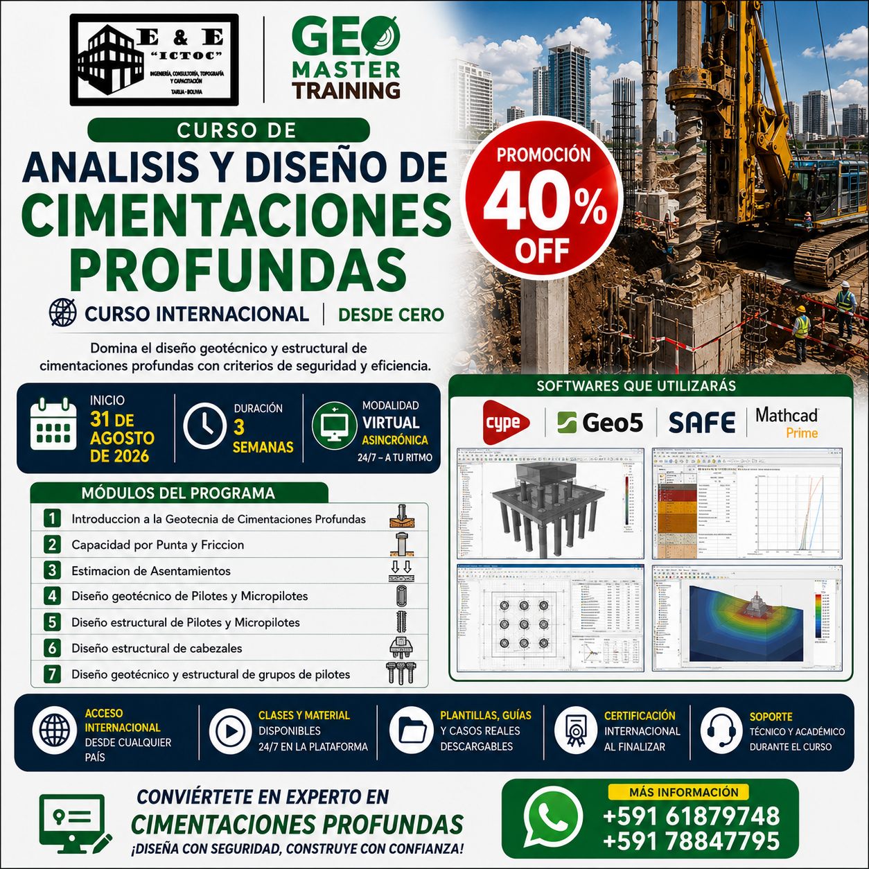 Ingeniería Cursos de Capacitación y Actualización Facebook ad: Chatea con nosotros