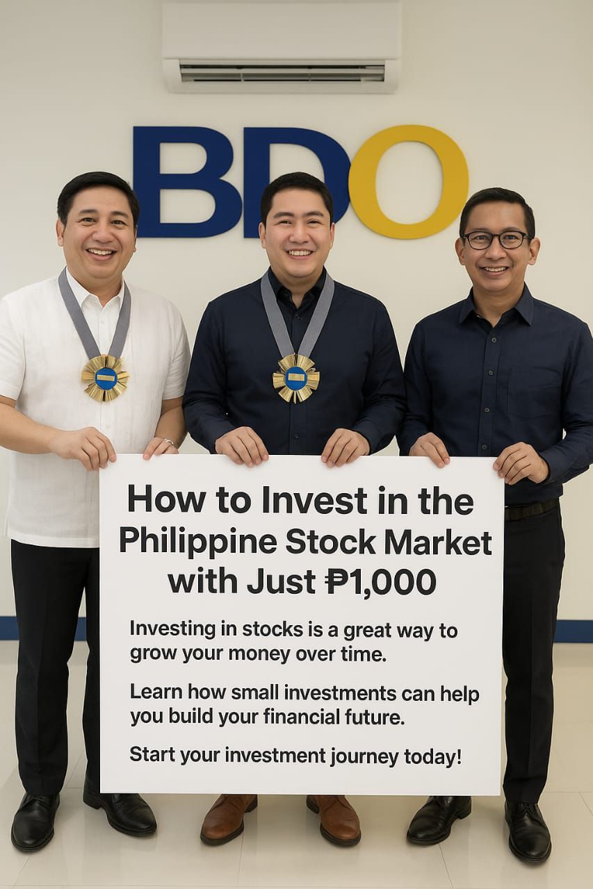 BDO bank investment platform opportunities program Facebook ad: Invest now and start benefiting from us, change…