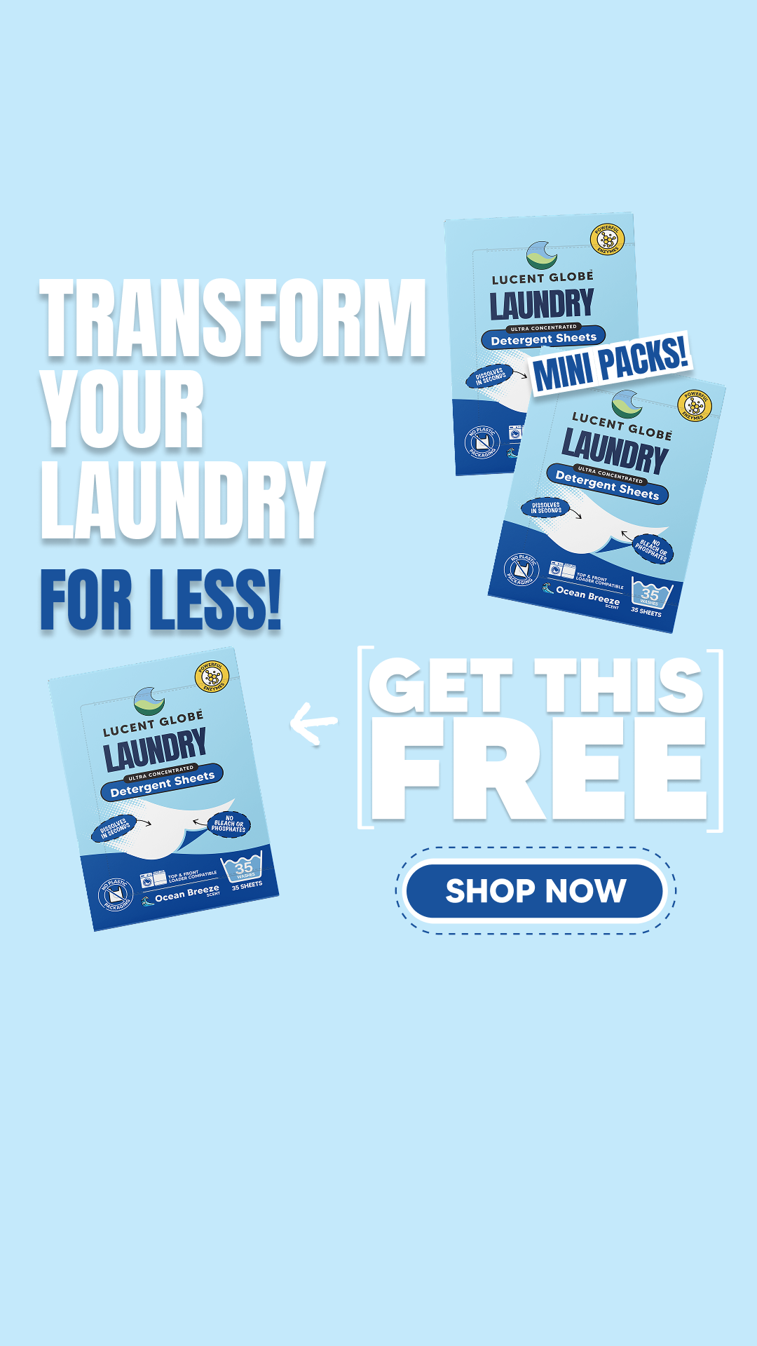 Lucent Globe Facebook ad