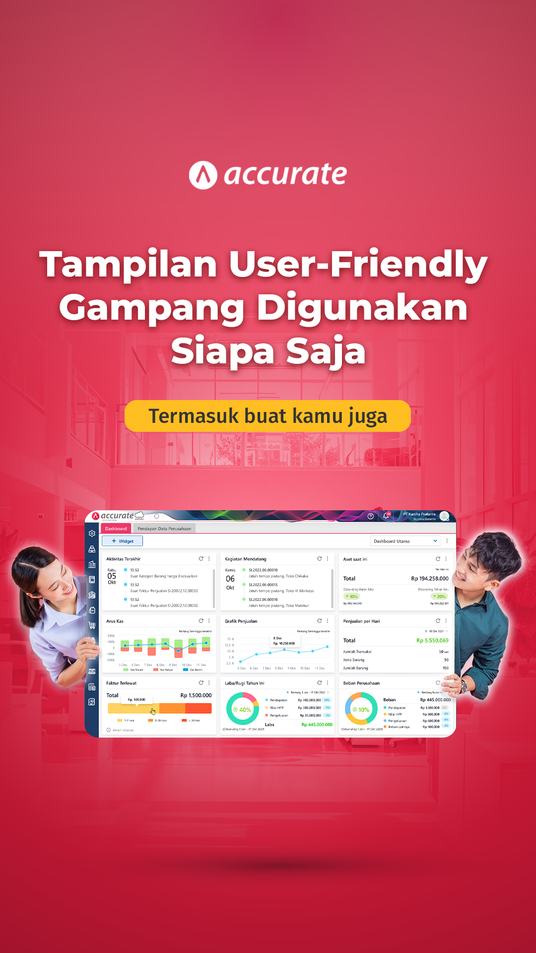 Accurate Software Bisnis Facebook ad