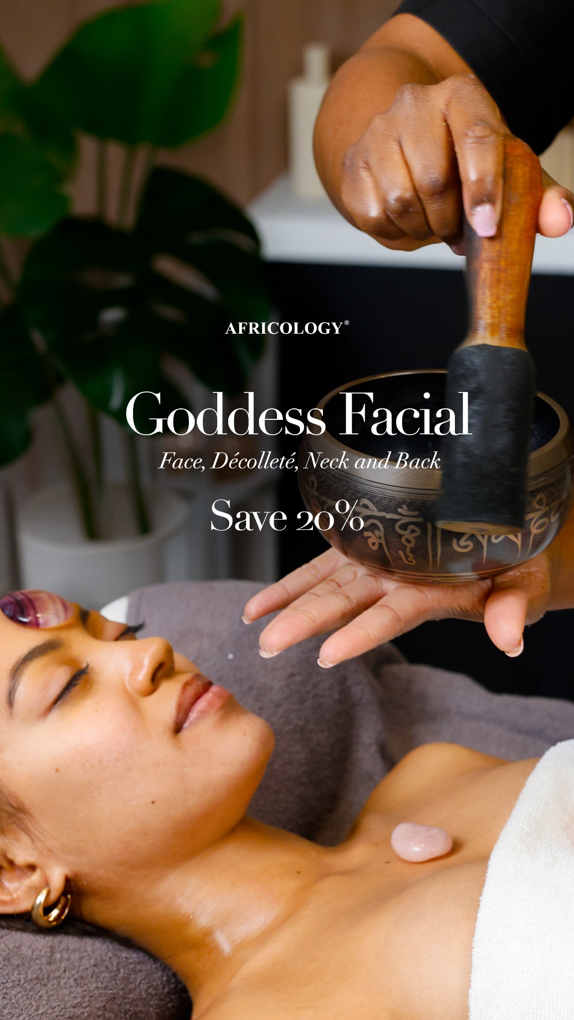 Africology Skincare & Spa Facebook ad