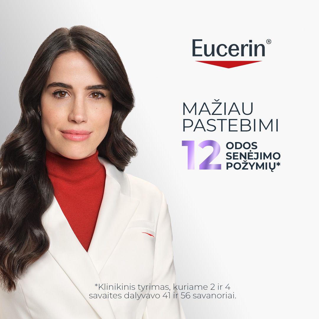 Eucerin Lietuva Facebook ad: Atrask ilgaamžiškumą puoselėjančią Eucerin odos priežiūros…