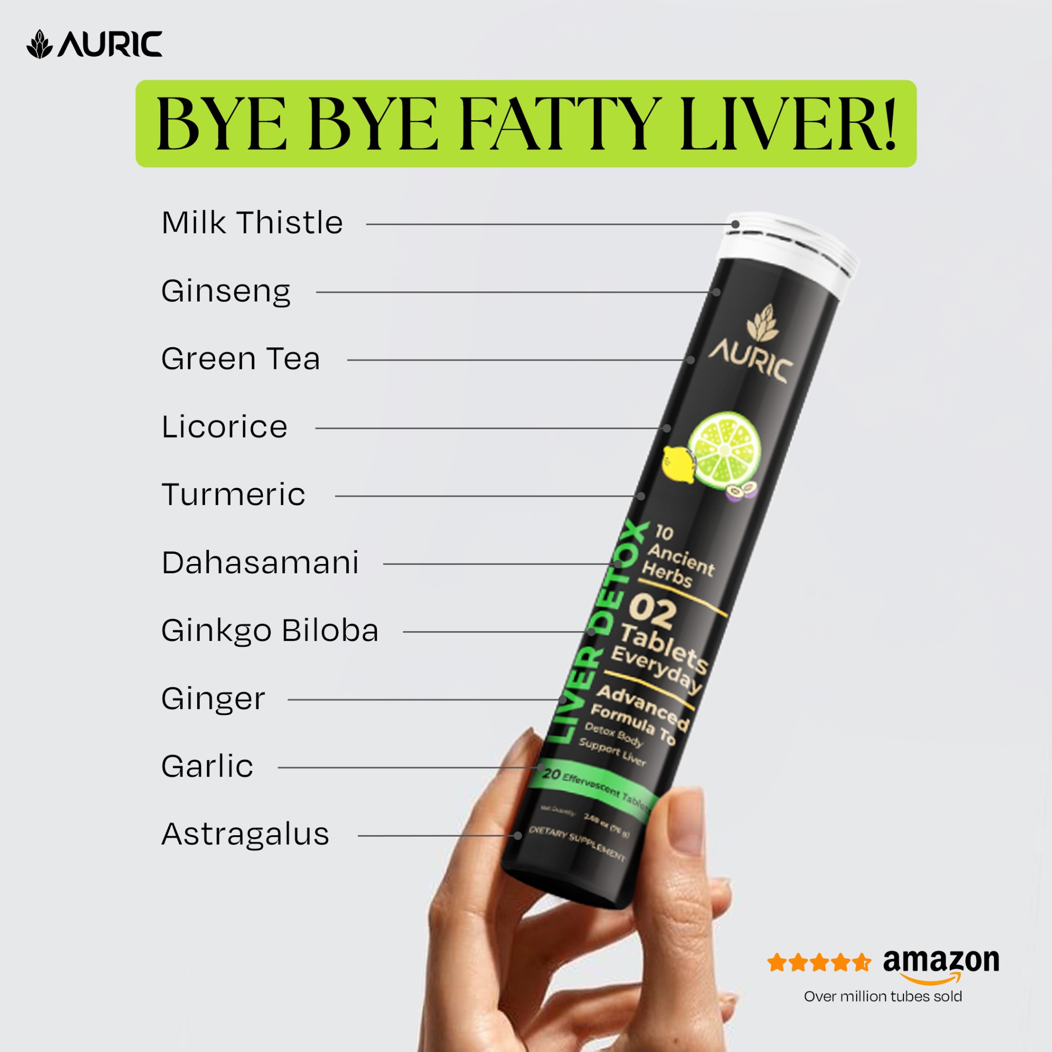 Auric Performance Booster Facebook ad