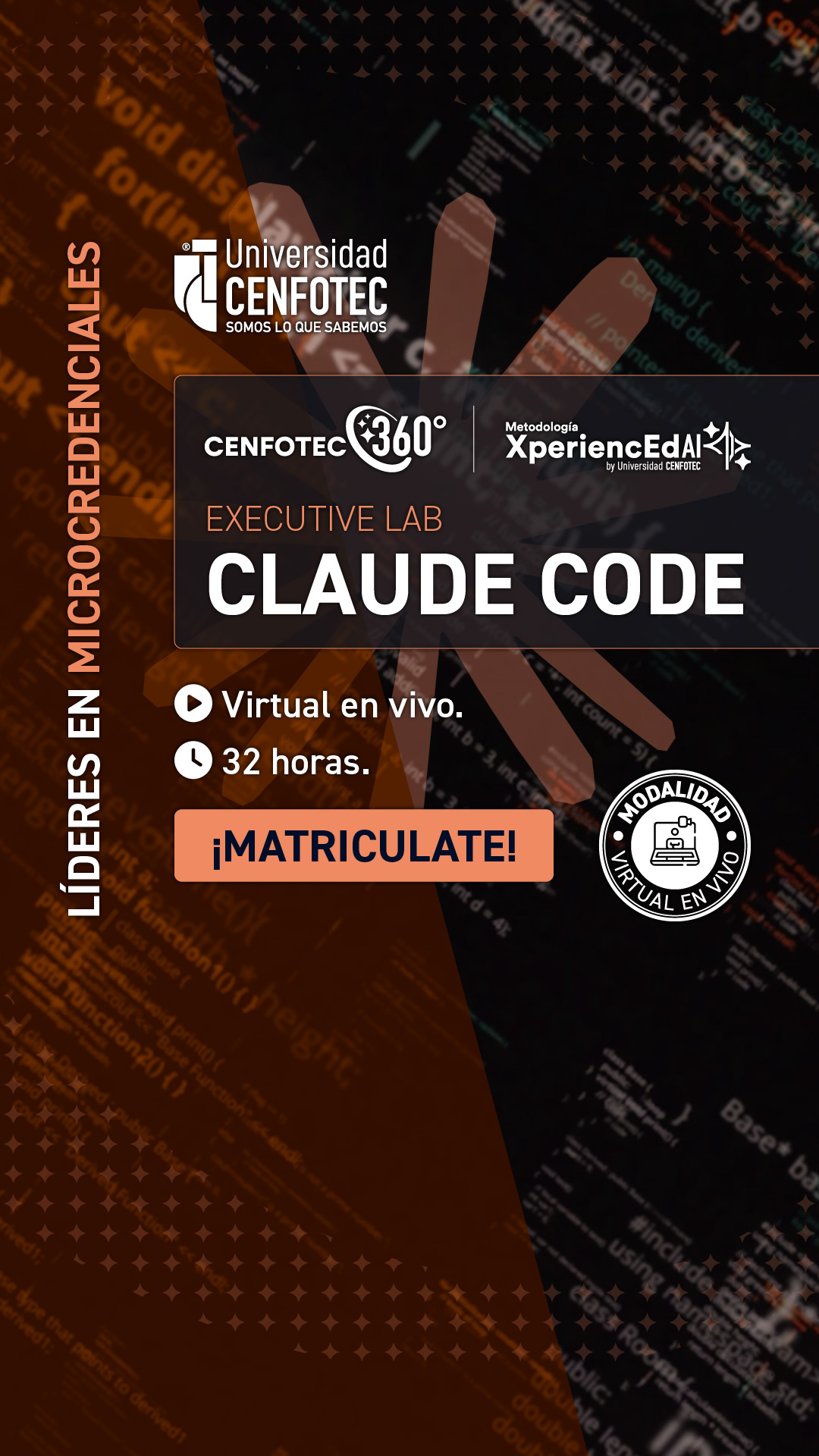 Universidad Cenfotec Facebook ad from Jun 18, 2026