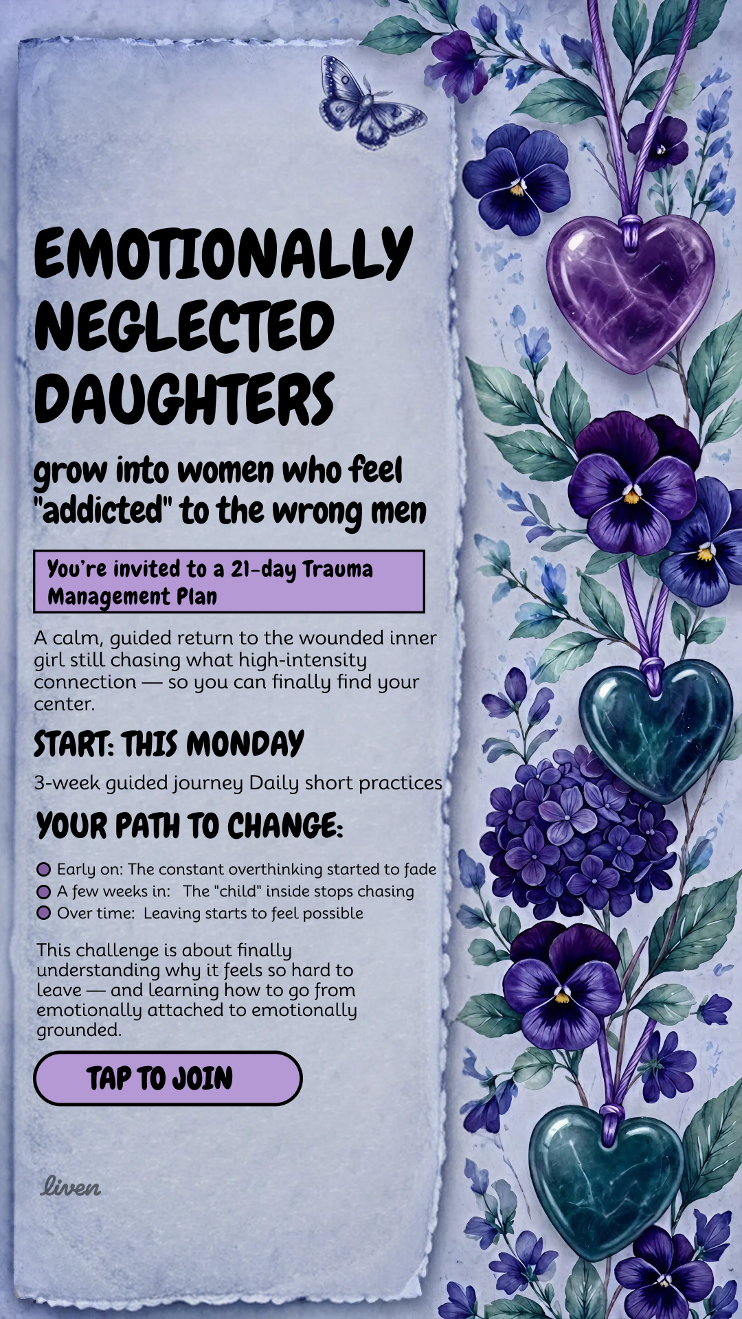 Olivia Parker Facebook ad