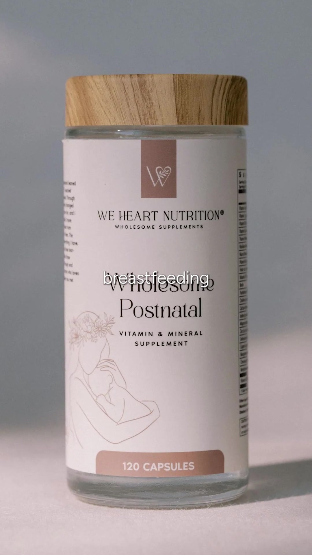 We Heart Nutrition Facebook ad: Postnatal Recovery Starts Here