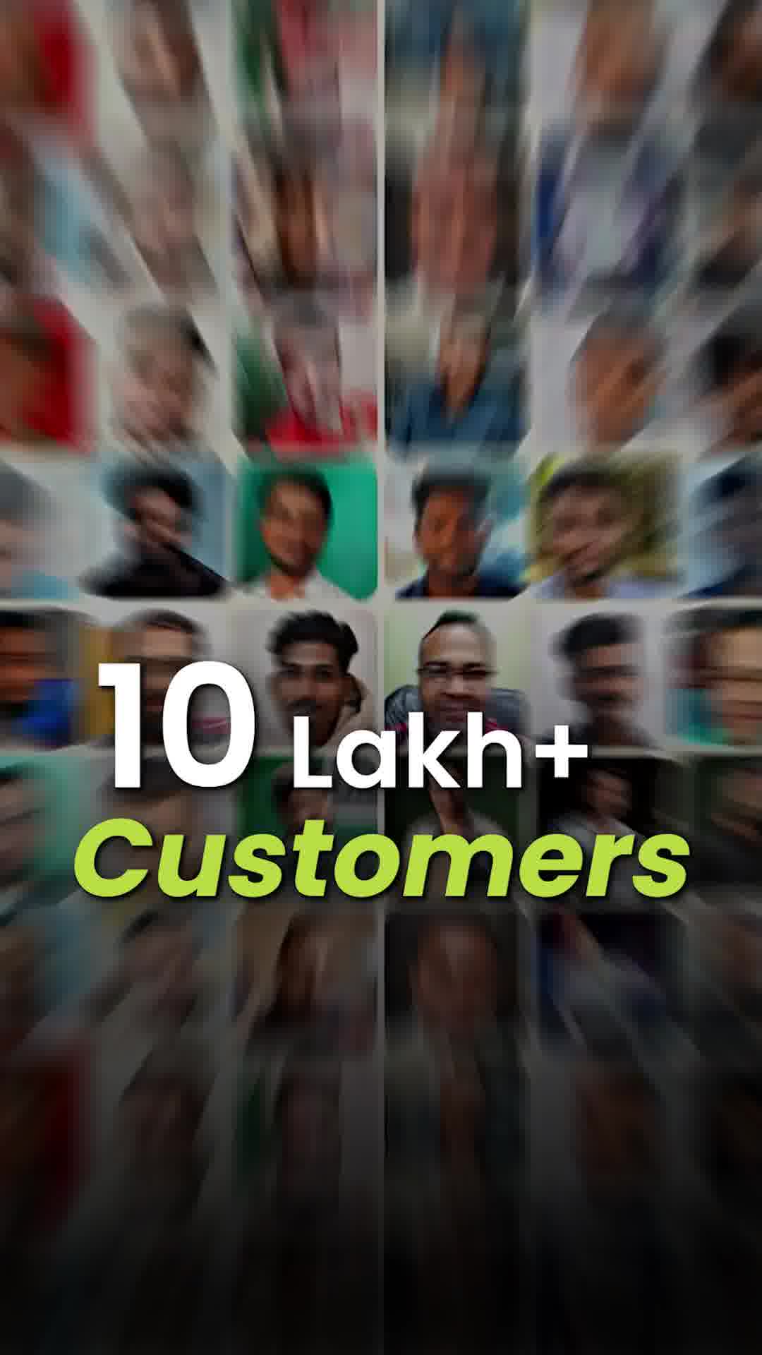 Traya Facebook ad: Trusted by 10 Lakh+ Indians