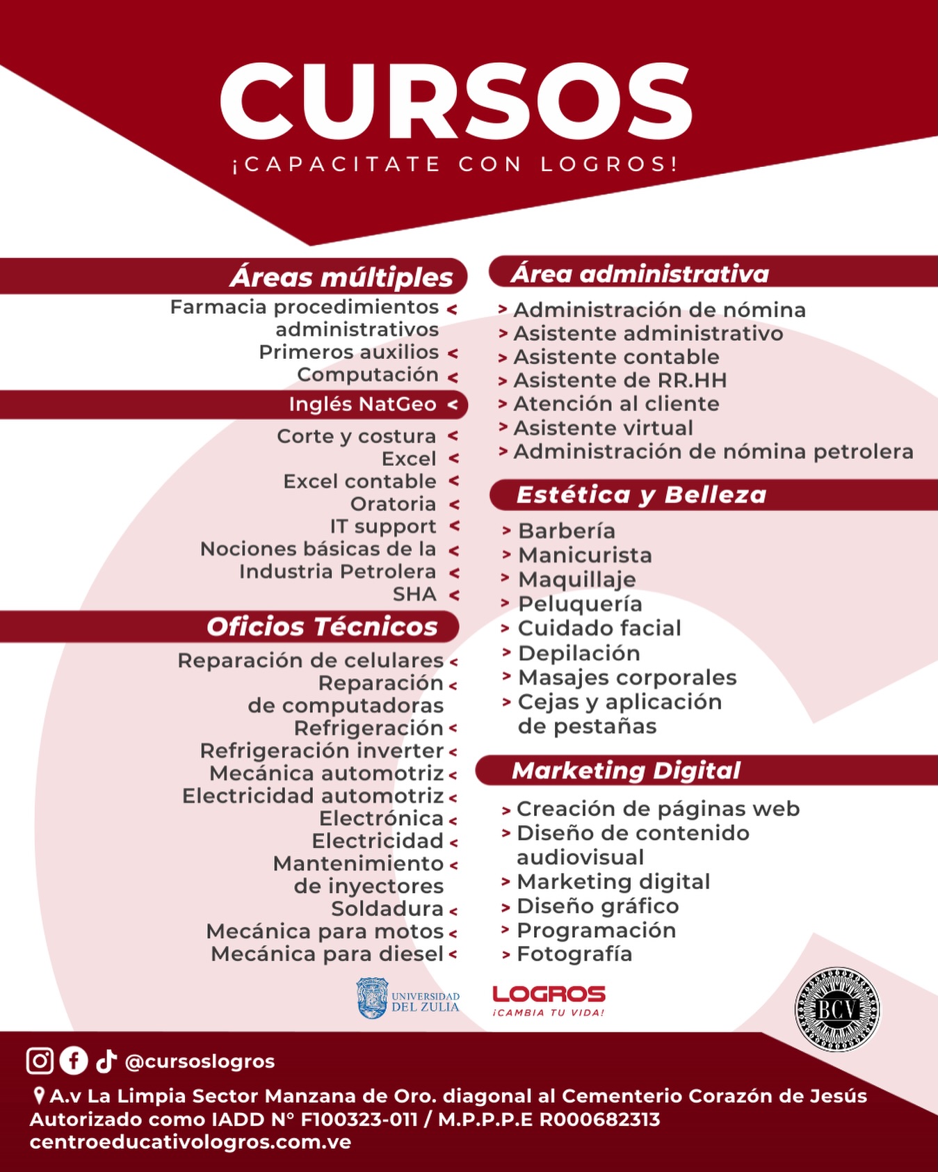 Cursos Logros Facebook ad