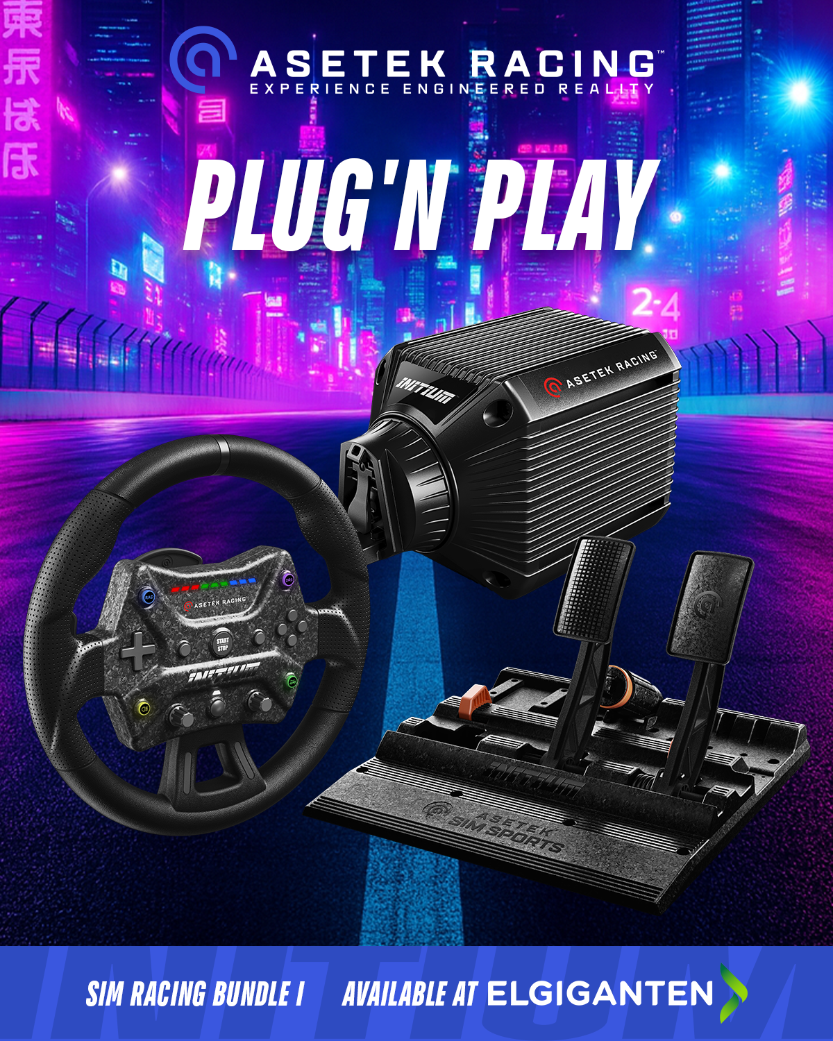 Asetek Racing Facebook ad: Dit næste setup starter her